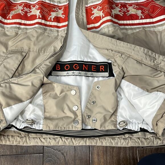 Bogner Retro Vintage Snowboard Ski Jacket Designed by Goan Thylmann Size 12 - Picture 7 of 14